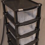 6-Layer Modular Plastic Drawer Storage Cabinet - Image 4