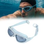 Premium Wide Vision Swimming Goggles With protective hard case (1 Pc) - Image 7