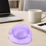 Oblivion Transparent Pueple Plastic Ashtray (1 Pc) - Image 6