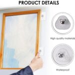 All-Plastic Adhesive Wall Hooks - Strong, No Damage, Easy to Install (3 Pc Set) - Image 6