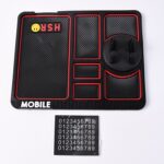 Car Dashboard Mat & Mobile Phone Holder Mount - Image 5