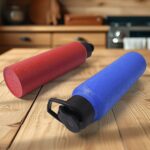 Stainless Steel Water Bottle, Fridge Water Bottle (1000ML / Mix Colour / 1 Pc) - Image 4