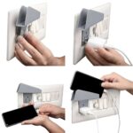Plastic Secure Mobile Phone Charging Stand Holder (2 Pc / Mix Color) - Image 7