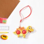 Silicone Push Pop Bubble Fidget Toy Keychain (1 Pc) - Image 3