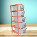 Plastic Smart Wonder Drawer Home Storage & Organization (5 Layer / 1 Pc) - Image 3