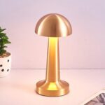 LED Lamp with Touch Control | Decorative Desk Lamp, Portable Metal LED Table Lamp - Image 6