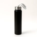 Portable Stainless Steel Water Bottle with Strap (Approx 250ML) - Image 5