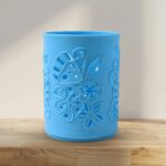 Pen holder Office Desk Plastic Mesh Pen Stand (1 Pc) - Image 6