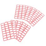 Multipurpose Blank Label Sticker Sheets Pack of Sheets (10 Sheet Set) - Image 5