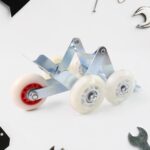 Heavy-Duty Motorcycle Front Wheel Parking Roller Stand (1 Pc) - Image 3