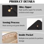 Premium Travel Makeup & Toiletry Organizer Pouch with Zipper & Handle(1 Pc) - Image 4