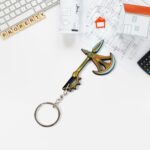 Axe Shape Metal Keychain - Durable & Stylish Accessory (1 Pc) - Image 6