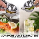 Premium Heavy-Duty Stainless Steel Lemon Squeezer Press 1 Pc - Image 7
