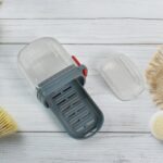 Multipurpose Soap Box Holder with Transparent Dust-Proof Lid ,Sabudani (1 Pc) - Image 6