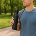 Premium Stainless Steel Water Bottle Approx 1000ML (1 Pc) - Image 6