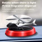 Solar-Powered Rotating Helicopter Car Air Freshener - Image 4