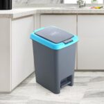 Apex Plastic Push N Pedal Dust Bin | Hands-Free Operation, Compact Design 6.5 Liters (1 Pc / Mix Color) - Image 6