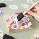 Multipurpose Sponge Brushes for Painting with Wooden Handles (6 Pcs Set) - Image 6