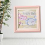 Creative Solid Wooden Photo Frame (15.2cmx15.2cm / 1Pc) - Image 5