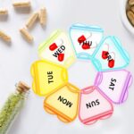 7-Day Round Weekly Pill Organizer Box (1 Pc) - Image 4