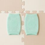 Mint Green Toddler Wool Knit Leg Warmer (Knee Guard) - Image 3