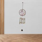Krishna Medallion Dream Catcher Wind Chime Pendant Wall Hanging - Spiritual Home Decor - Image 4