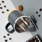 Insulated Coffee Mug with Spill-Proof Lid (Approx 450ML & 1 Pc) - Image 8