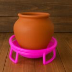 Plastic Water Pot Stand Set (2 Pc) - Image 3