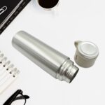 Stainless Steel Vacuum Flask Set with 3 Steel Cups Combo for Coffee Hot Drink and Cold Water Flask Ideal Gifting Travel Friendly Latest Flask Bottle. (500ml) - Image 5