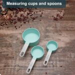 Measuring Cups Set 1/3 Cup (78 ml), 1/4 Cup (59 ml), 1/8 Cup (30 ml) - Image 8