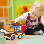 Dinosaur Car Toy with Humidifier Sound and Light (1 Pc) - Image 7