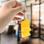 Plastic 2-in-1 Mobile Stand Keychain (1 Pc) - Image 6