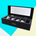 Style Fresh and Simple Girl Earrings Plate Jewellery Box Earrings Ring Multi-function Jewellery Storage Box - Image 3