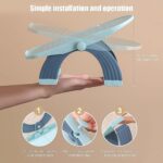 Adjustable Double-Layer Plastic Shoe Organizer Rack - Image 6