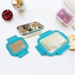 Apex Jerry Lunch Box Premium Stainless Steel Food Container (2 Pc / 700+200 ML Approx) - Image 3