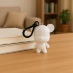 Cute Cartoon Bear Keychain (1 Pc) - Image 4