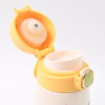 Stainless Steel Single Wall Insulated Flip Lid Kids Water Bottle (300 ML Approx) - Image 3