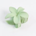 Matte Finish Hair Claw Clip (1 Pc / Mix Color) - Image 5