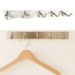 Stainless Steel Wall Mounted Coat 5 Hook Rack (26x3 / 1 Pc) - Image 4