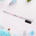 Floral Makeup Brush Set for Eyes, Lips, and Face (5 Pc) - Image 4