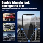 Universal Air Vent Gravity Car Phone Holder Mount (1 Set) - Image 3