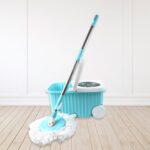 Apex Magic 360° Spin Mop Cleaning System with Stainless Steel Spinner - Image 6