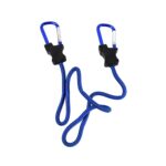 Carabiner Bungee Cords with Hook Tie Downs Luggage Strap Carrying Bag Secure (1 Pc / Mix Color) - Image 4