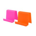Durable Plastic Mobile Phone Stand with Angled Support (2 Pc / Mix Color) - Image 5