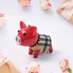 Cute Pig Keyring Keychain (1 Pc) - Image 4