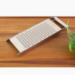 Ritu Premium Stainless Steel Handheld Grater & Slicer (1 Pc) - Image 6