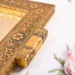 Premium Antique-Style Rajwadi Decorative Serving Tray – 40x26 cm - Image 3