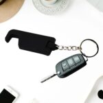 2 in 1 Plastic Keychain with Mobile Stand / Phone Holder (5 Pcs Set / Multicolor) - Image 4