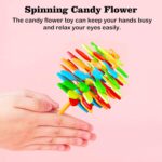 Spin Flower Candy Rotating / Spinning Toy (1 Pc) - Image 3