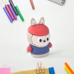 Cartoon-Shaped Pencil Sharpener with Built-In Eraser - Fun & Practical Stationery (1 Pc /Mix Design) - Image 6